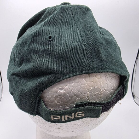Ping Golf Adjustable Green Baseball Hat Casual Outdoors Walking Summer - Picture 3 of 10